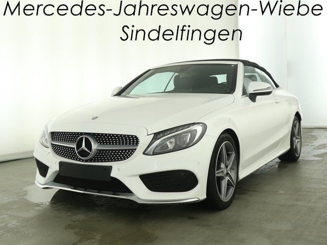 Weiß Gebraucht 2016 Mercedes C220 AMG Cabrio | 39.900 € - Bild 1/4