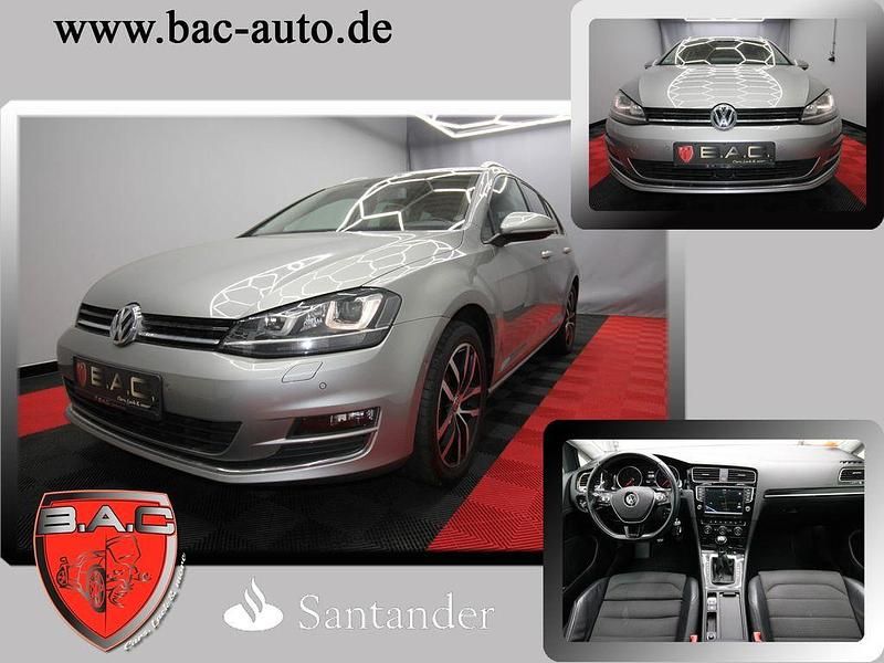 Silber Gebraucht 2015 VW Golf VII Highline Kombi | 9.950 € (Fairer Preis) - Bild 1/4