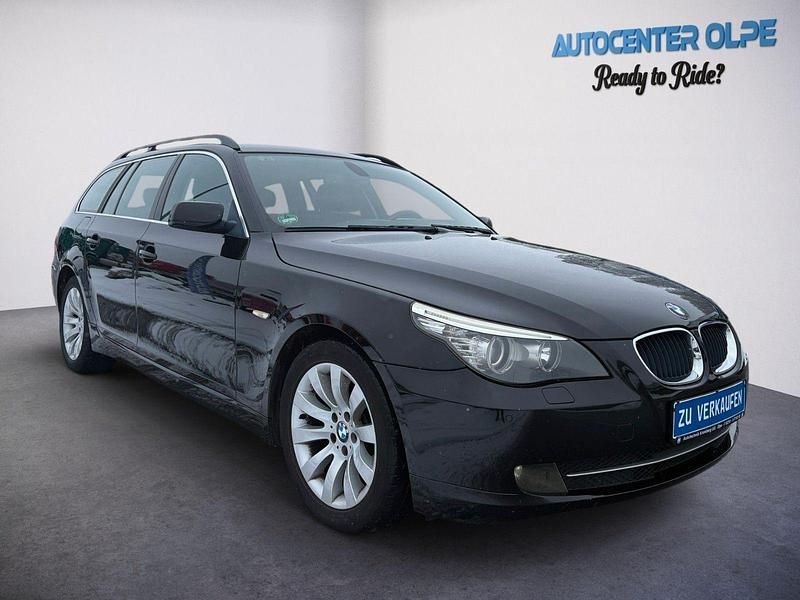 Schwarz Gebraucht 2008 BMW 520 Advantage Kombi | 4.500 € (Fairer Preis) - Bild 1/4