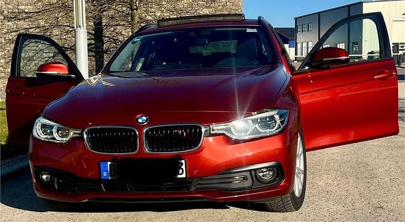 Gebraucht BMW 318 150 PS (110 kW) 2019 Rot Kombi