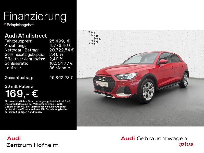 Progressivrot metallic Gebraucht 2024 Audi A1 S-Line Kleinwagen | 25.499 € (Fairer Preis) - Bild 1/4