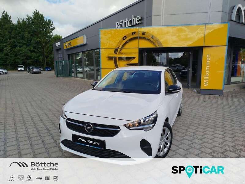 Schneeweiss/summitwhite/arctic Gebraucht 2021 Opel Corsa Edition Limousine | 13.390 € (Fairer Preis) - Bild 1/4