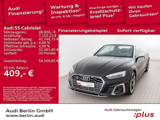 Gebraucht 2022 Audi S5 Ambiente Cabrio | 48.900 € (Superpreis) - Bild 1/3