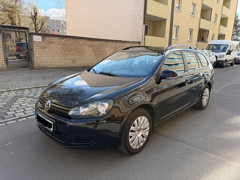 Gebraucht VW Golf VI Trendline 105 PS (77 kW) 2010 Schwarz Kleinwagen