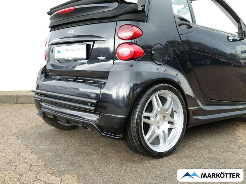 Gebraucht Smart ForTwo Cabrio Brabus 71 PS (52 kW) 2010 Schwarz Cabrio