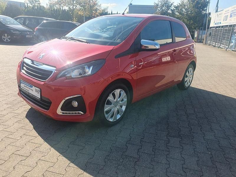 Rot Gebraucht 2020 Peugeot 108 Style Kleinwagen | 8.999 € (Fairer Preis) - Bild 1/4