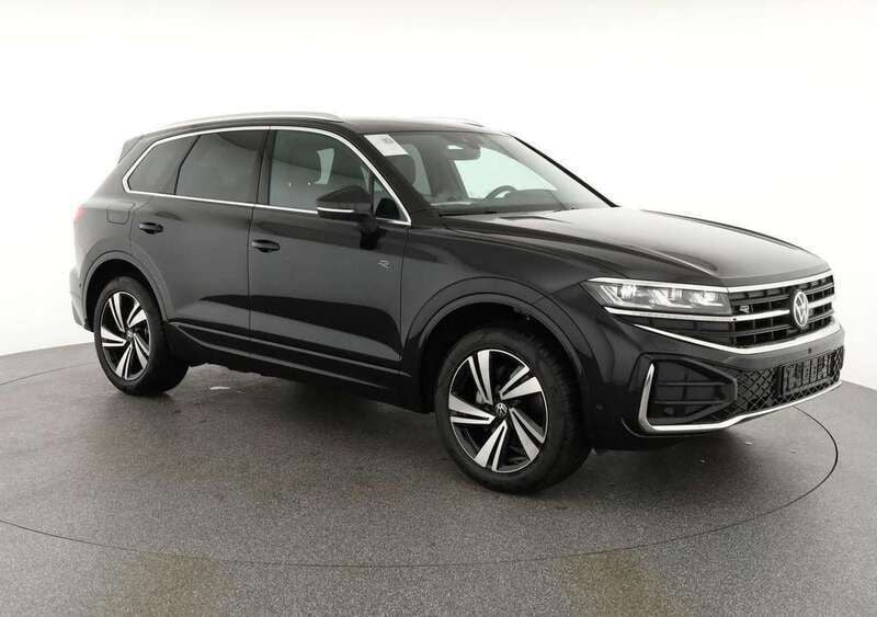 Grenadill schwarz metallic Neu 2024 VW Touareg R-line SUV | 72.595 € (Superpreis) - Bild 1/4