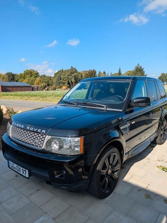 Schwarz Gebraucht 2011 Land Rover Range Rover Sport HSE SUV | 12.200 € (Guter Preis) - Bild 1/4