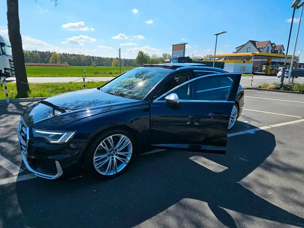 Usata Audi S6 349 CV (256 kW) 2019 Blu Station wagon