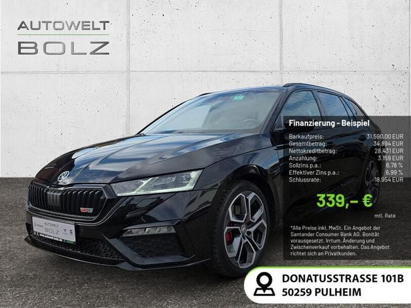 Gebraucht Skoda Octavia RS 200 PS (147 kW) 2022 Schwarz Kombi