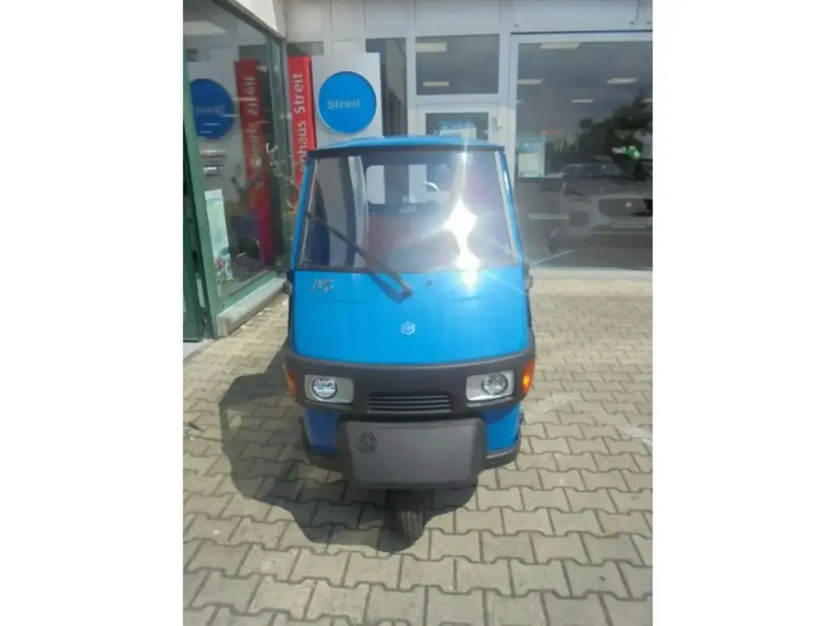 Neu Piaggio APE 2026 Blau Kleinwagen