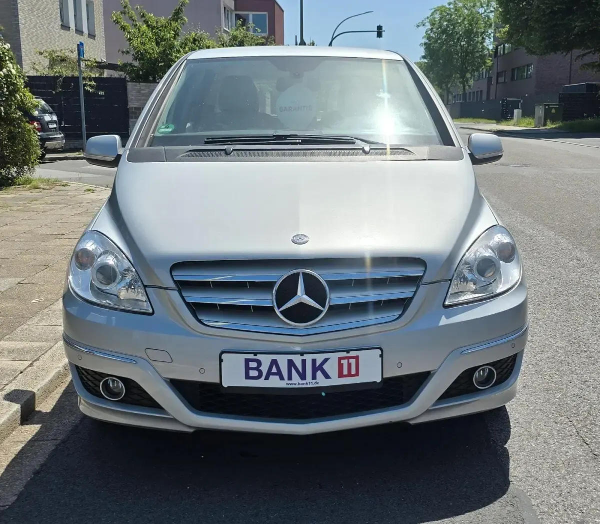 Gebraucht Mercedes B170 116 PS (85 kW) 2008 Grau Van / Kleinbus