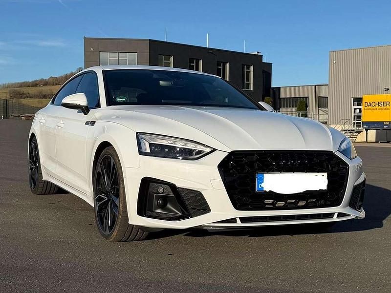 Gebraucht Audi A5 S-Line 204 PS (150 kW) 2021 Weiß Coupé