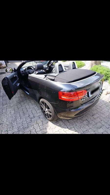 Schwarz Gebraucht 2008 Audi A3 Cabriolet Cabrio | 7.499 € - Bild 1/4