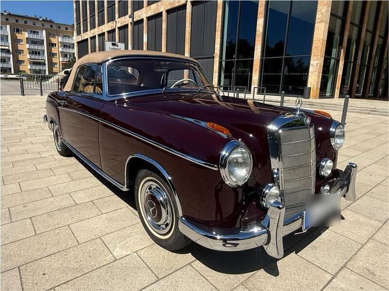 Rot Gebraucht 1959 Mercedes W180 Cabrio | 128.000 € - Bild 1/4