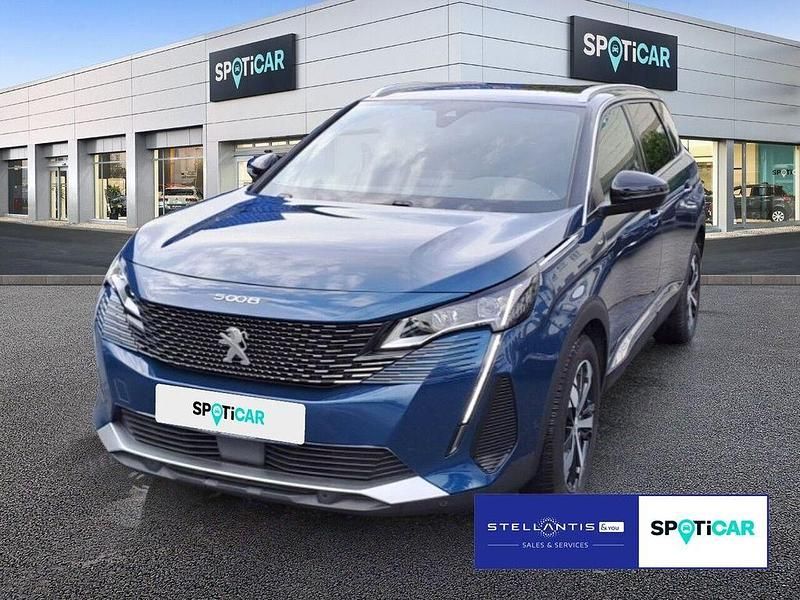 Blau Gebraucht 2021 Peugeot 5008 GTi Van / Kleinbus | 28.980 € (Fairer Preis) - Bild 1/4