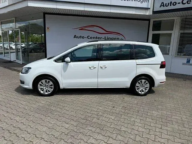 Gebraucht VW Sharan 150 PS (110 kW) 2019 Weiß Van / Kleinbus