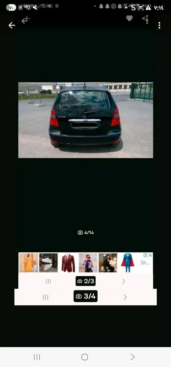 Gebraucht Mercedes A200 Avantgarde 136 PS (100 kW) 2004 Grau Limousine