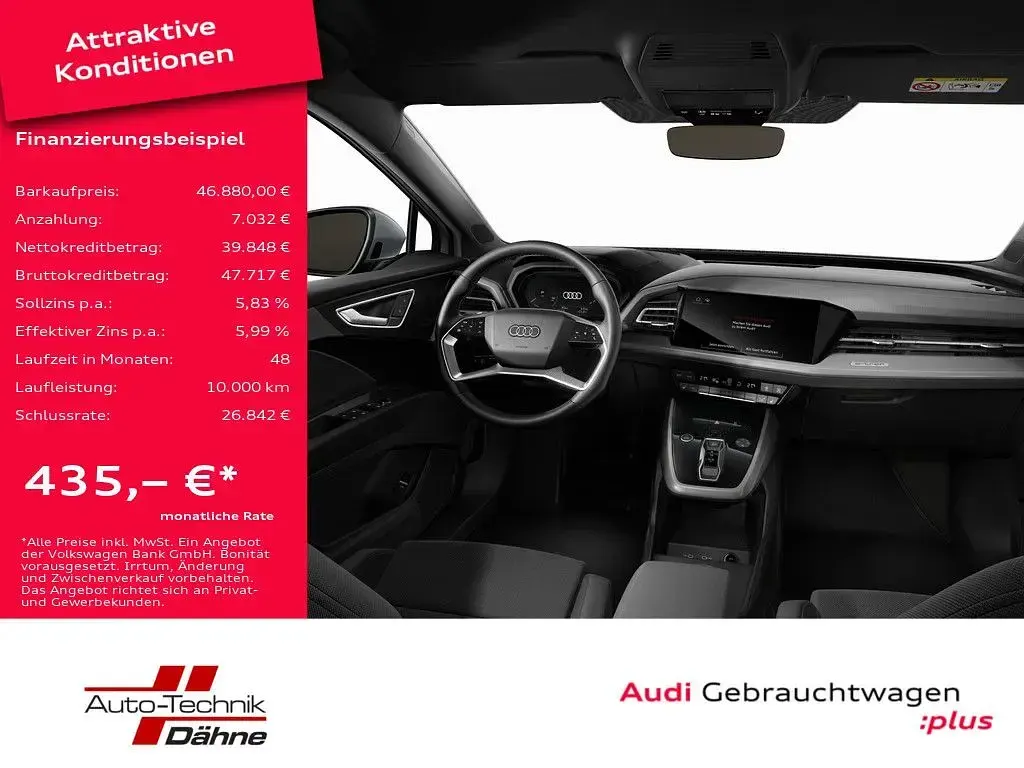 Gebraucht Audi Q4 e-tron Sport 210 kW (286 PS) 2025 Kieselgrau SUV