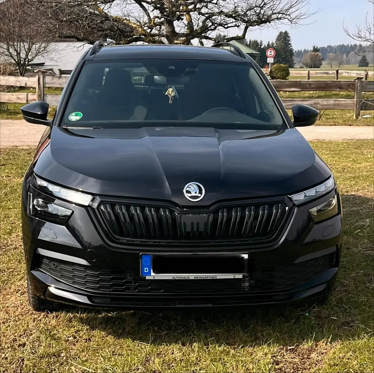 Gebraucht Skoda Kamiq 110 PS (80 kW) 2023 Schwarz SUV
