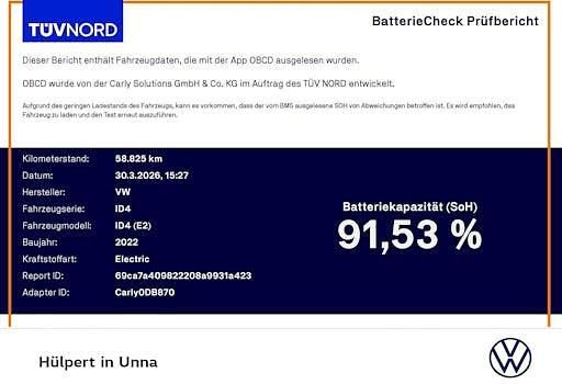 Gebraucht VW ID.4 Pro Performance 150 kW (204 PS) 2021 Gletscherweiß metallic SUV