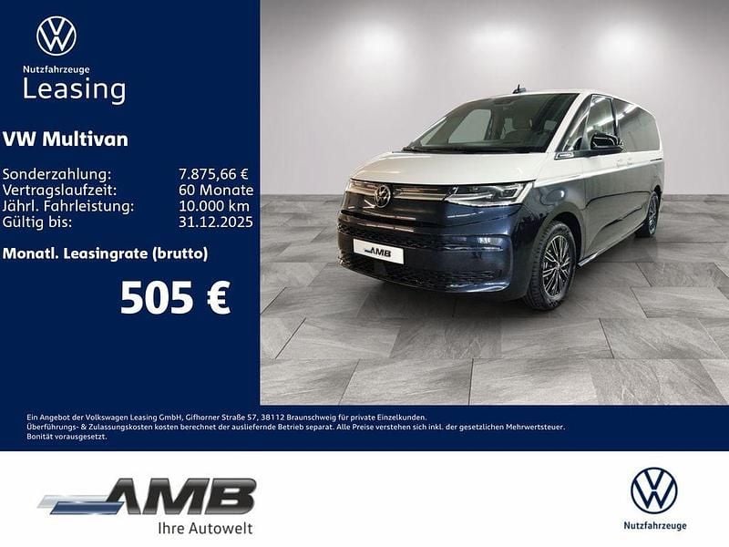 Weiß Neu 2025 VW Multivan Goal Van / Kleinbus | 76.450 € - Bild 1/3