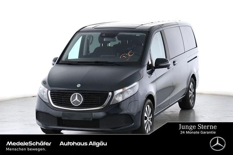 Granitgrün Gebraucht 2022 Mercedes EQV300 Van / Kleinbus | 36.850 € - Bild 1/4