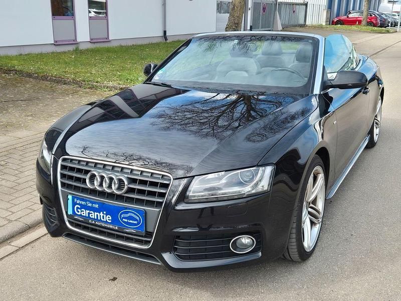 Gebraucht Audi A5 Cabriolet S-Line 211 PS (155 kW) 2010 Schwarz Cabrio