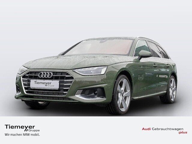 Distriktgrün metallic Gebraucht 2024 Audi A4 Advanced Plus Kombi | 40.520 € - Bild 1/4