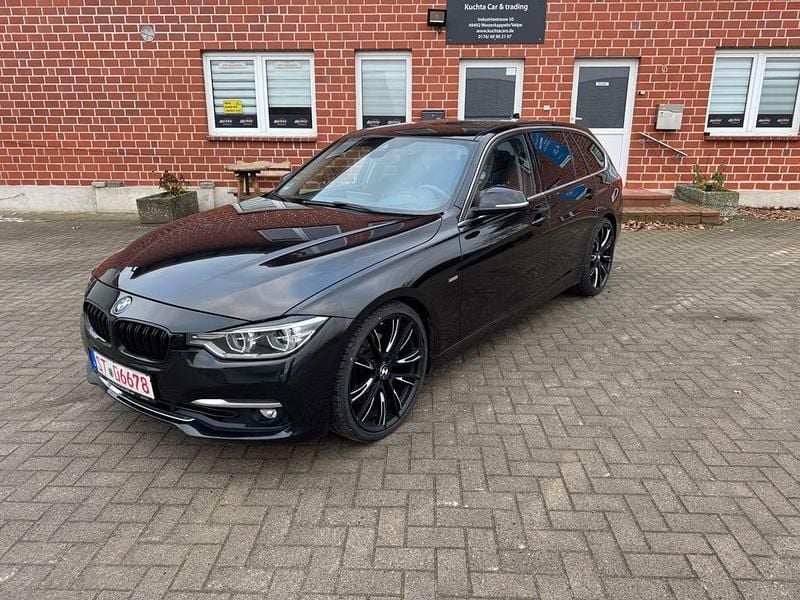 Schwarz Gebraucht 2015 BMW 325 Luxury Line Kombi | 9.600 € (Fairer Preis) - Bild 1/4
