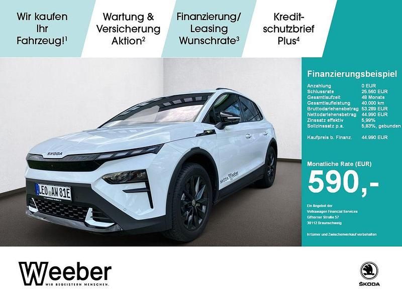 Weiß Gebraucht 2025 Skoda Elroq RS SUV | 44.990 € (Superpreis) - Bild 1/4