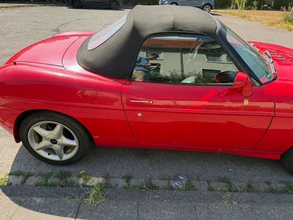 Gebraucht Fiat Barchetta 131 PS (96 kW) 1998 Rot Cabrio