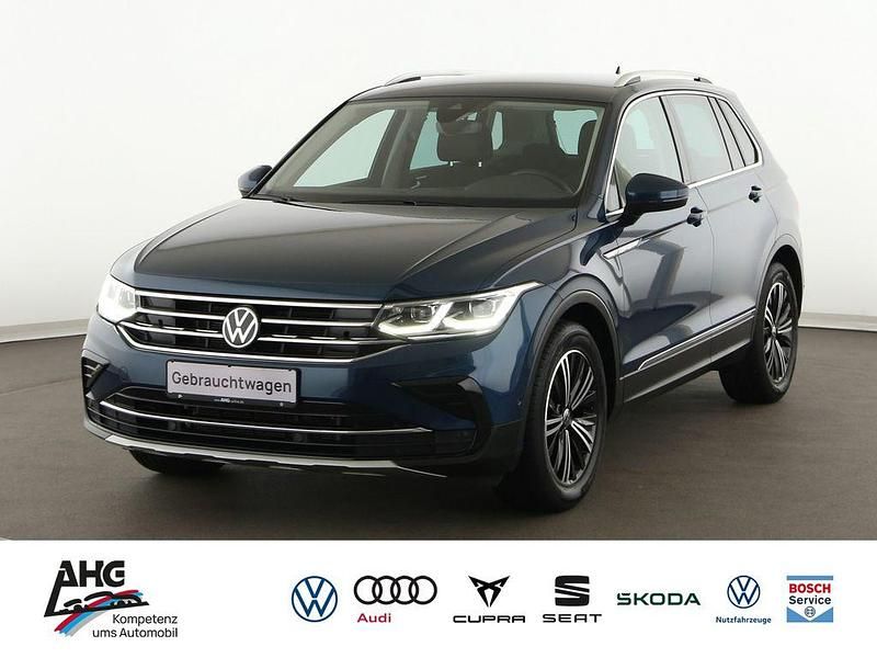Blau Gebraucht 2022 VW Tiguan Elegance SUV | 28.299 € (Fairer Preis) - Bild 1/4