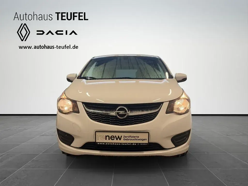 Gebraucht Opel Karl Active 75 PS (55 kW) 2017 Weiß Kleinwagen