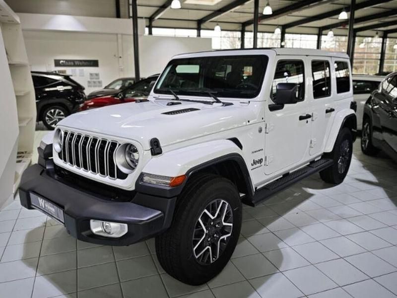 Gebraucht Jeep Wrangler Sahara 272 PS (200 kW) 2024 Weiss SUV