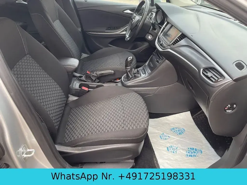 Gebraucht Opel Astra Edition 110 PS (80 kW) 2018 Silber Kombi