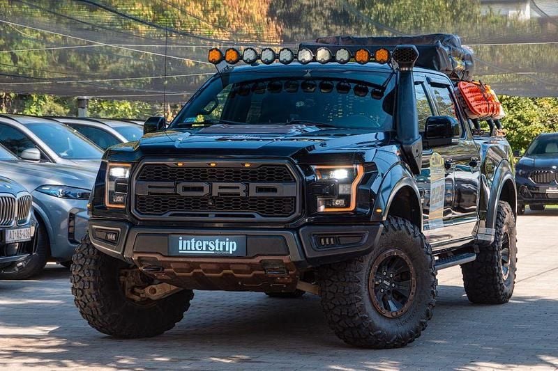 Schwarz Gebraucht 2017 Ford F-150 Raptor Abholung | 47.990 € (Teuer) - Bild 1/4