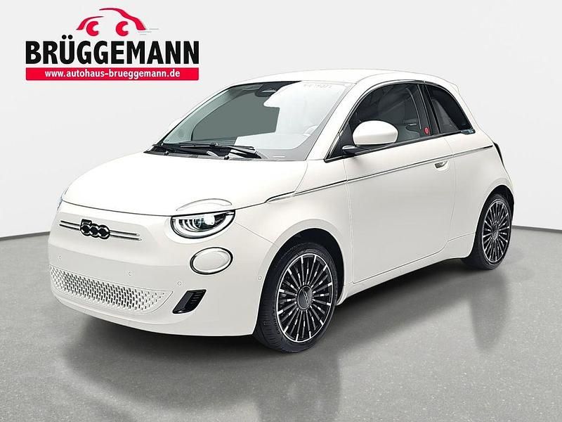 Weiß Neu 2025 Fiat 500e La Prima Kleinwagen | 35.980 € - Bild 1/4