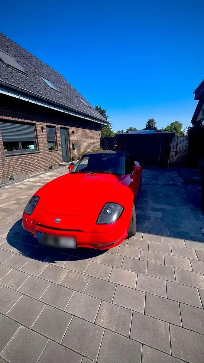 Gebraucht Fiat Barchetta 130 PS (95 kW) 2000 Rot Cabrio