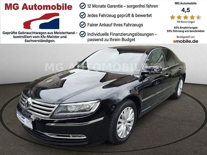 Second-hand VW Phaeton 239 CP (175 kW) 2012 Negru Berlinǎ
