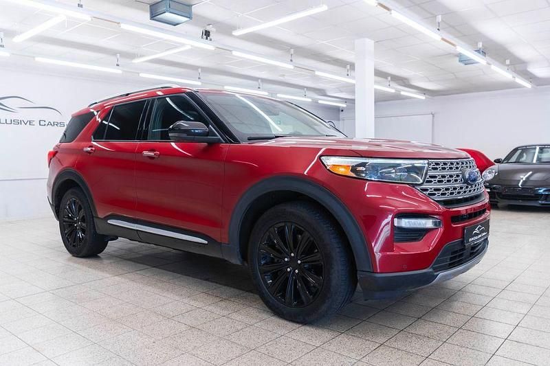 Gebraucht Ford Explorer Limited 322 PS (236 kW) 2021 Rot SUV