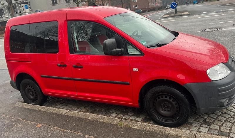 Gebraucht VW Caddy 105 PS (77 kW) 2009 Rot Van / Kleinbus