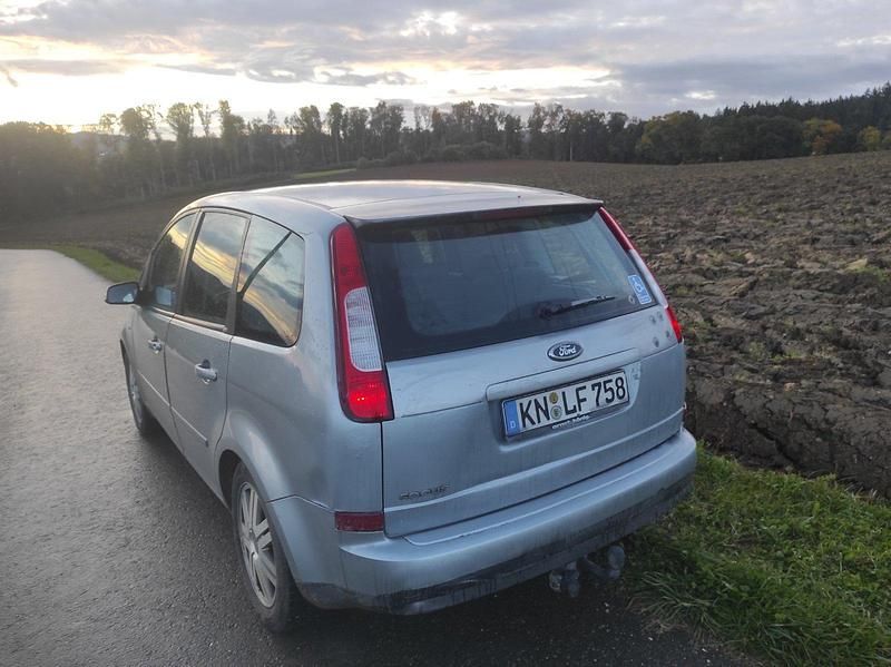 Gebraucht Ford C-MAX Ghia 125 PS (91 kW) 2004 Silber Van / Kleinbus