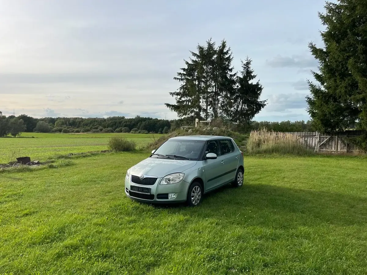 Gebraucht Skoda Fabia 85 PS (62 kW) 2009 Grün Kleinwagen