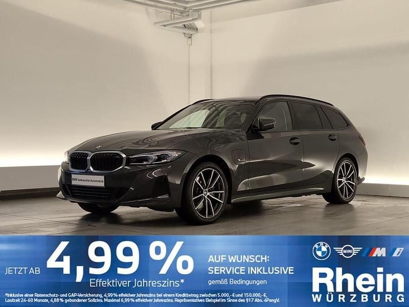 Grau Gebraucht 2022 BMW 330e Sport Line Kombi | 36.250 € (Fairer Preis) - Bild 1/4