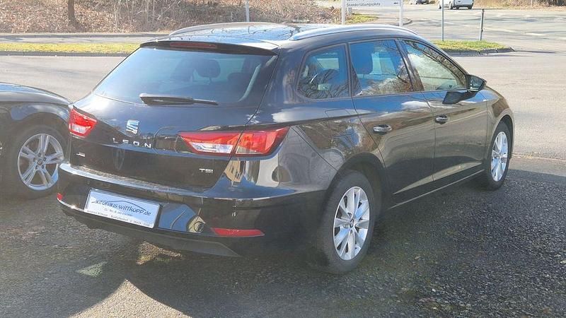 Gebraucht Seat Leon ST Style 125 PS (91 kW) 2017 Schwarz Kombi