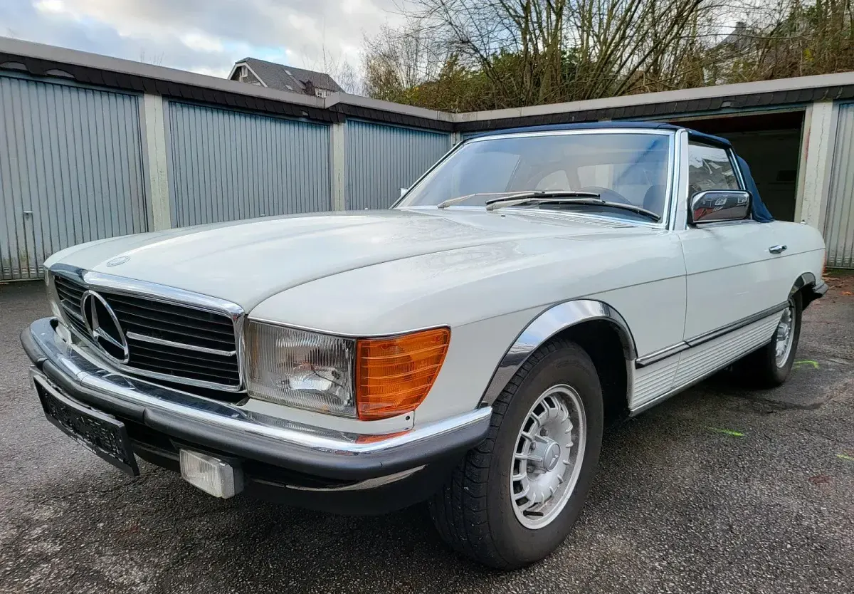 Gebraucht Mercedes SL280 185 PS (136 kW) 1981 Weiß Cabrio