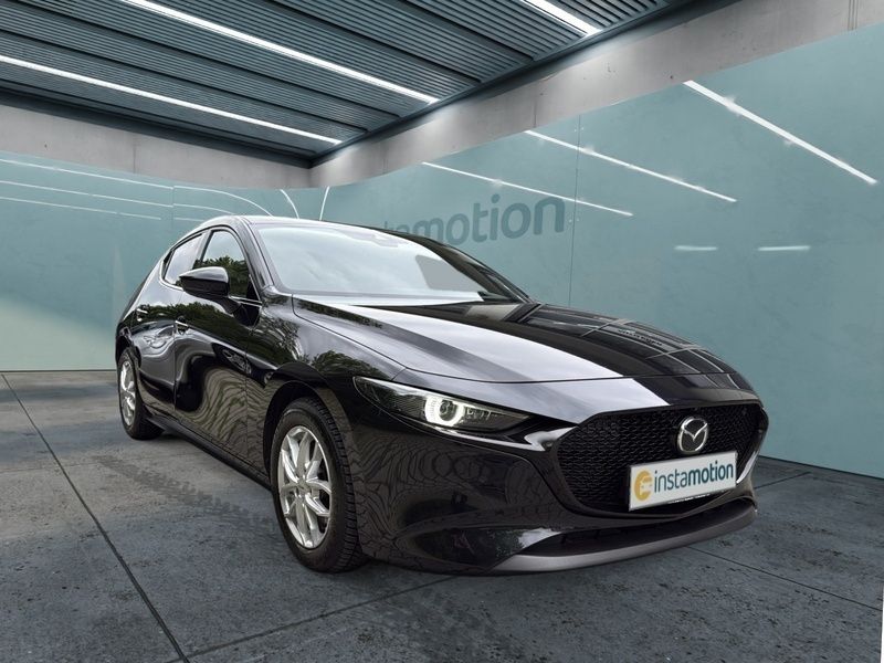 Schwarz Gebraucht 2021 Mazda 3 Selection Limousine | 22.230 € (Fairer Preis) - Bild 1/3