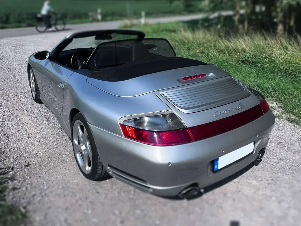 Gebraucht Porsche 911 Carrera 4S Cabriolet 320 PS (235 kW) 2004 Silber Cabrio