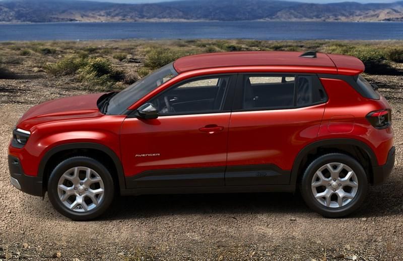 Neu Jeep Avenger Altitude 110 PS (80 kW) 2025 Ruby red SUV
